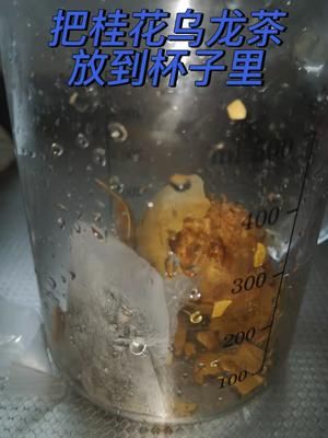 在家就可以做的烏龍桂花茶的做法 步驟6