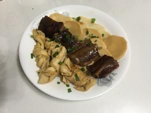 冬筍千張結(jié)蒸醬排骨的做法 步驟10