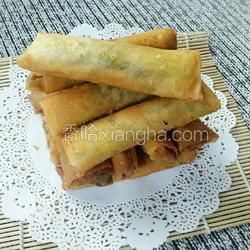 薺菜春卷的做法[圖]