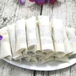 薺菜餡春卷的做法[圖]