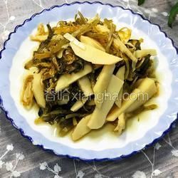 雪菜燜筍的做法[圖]