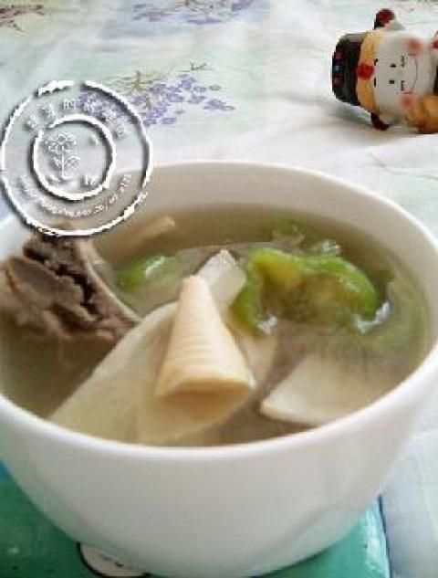 冬筍絲瓜湯做法