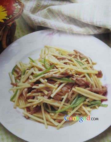 冬筍肉絲尖椒做法