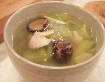 芥菜冬筍肉片湯做法