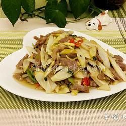 竹筍炒肉絲的做法[圖]