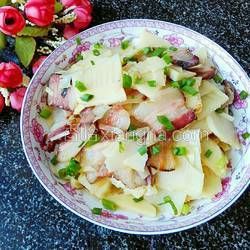 冬筍炒臘肉的做法[圖]