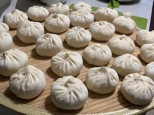 冬筍、鮮筍（筍干）包子的做法 步驟4