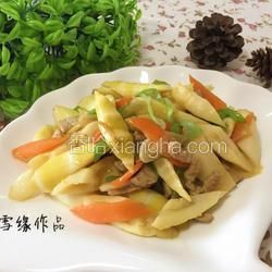 肉炒竹笋的做法[图]