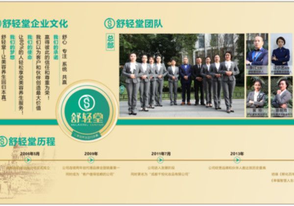 成都舒輕堂健康公司招聘美容導(dǎo)師
