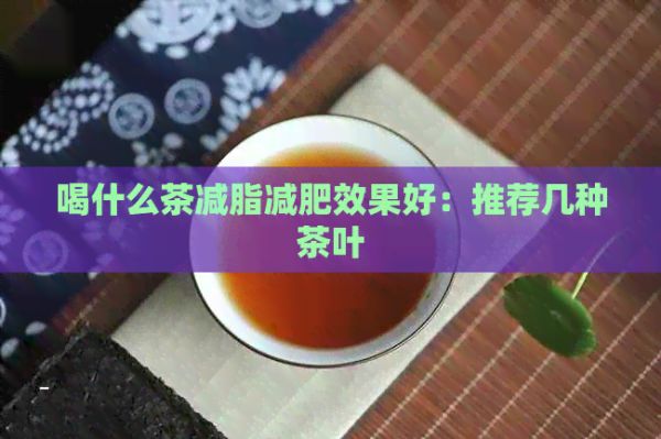 喝什么茶减脂减肥效果好：推荐几种茶叶