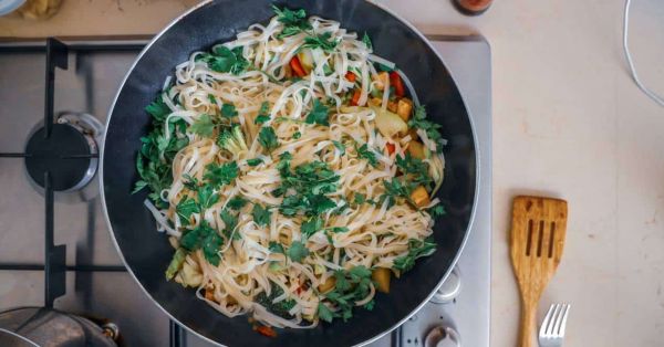 Sarten con verduras
