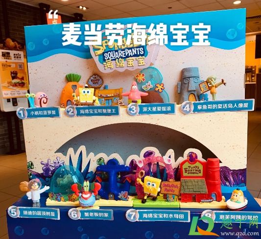 麥當(dāng)勞海綿寶寶玩具套餐多少錢20212
