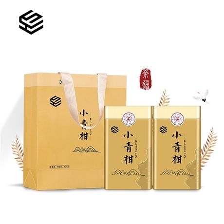 盛創(chuàng)匯聯(lián) 小青柑 普洱茶熟茶 柑普茶橘普茶葉500g 禮盒裝