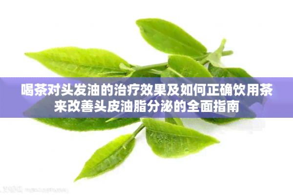 喝茶对头发油的治疗效果及如何正确饮用茶来改善头皮油脂分泌的全面指南