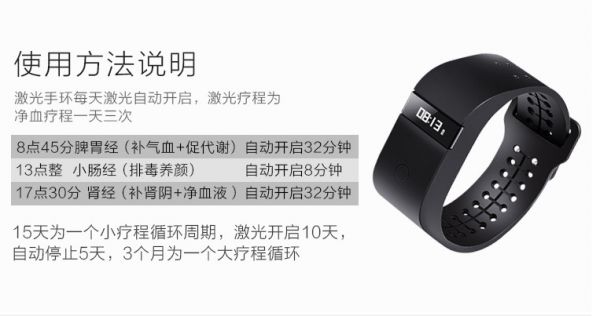 眾籌也瘋狂！它是運動手環(huán)，更是穿戴式激光治療儀
