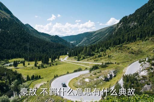 ﻿ 豪放 不羁什么意思有什么典故