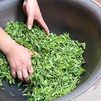 成都学生品茶上课群工作室绿茶的手工制作的做法图解3