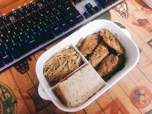 減脂健康便當(dāng)午餐的做法 步驟3