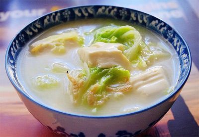 白菜豆腐湯減肥食譜 排毒減肥促消化