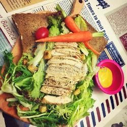 雞胸肉色拉的做法[圖]