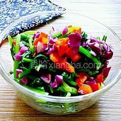 低脂嫩菠菜沙拉的做法[圖]