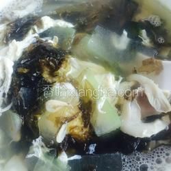 冬瓜蘑菇紫菜湯的做法[圖]