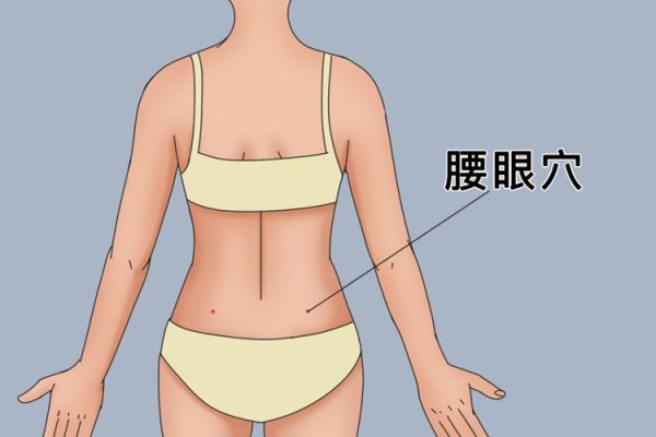 腰眼穴位置圖