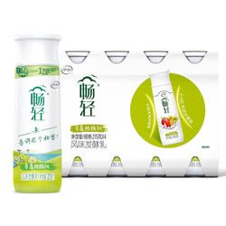 舒化 伊利 暢輕PET 草莓獼猴桃烏龍茶味 215g*4 健康輕食 低溫酸奶酸牛奶風(fēng)味發(fā)酵乳 健康輕食