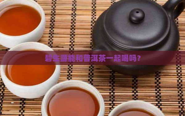 碧生源能和普洱茶一起喝吗？