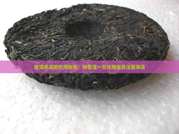 普洱茶減肥飲用指南：熟普洱一天飲用量及注意事項(xiàng)