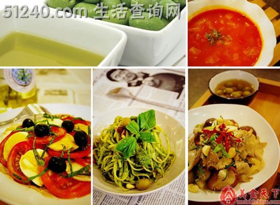 4款健康橄欖油菜品