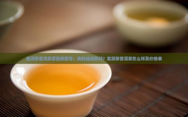 龙润茶普洱茶萃拯救肥宅：真的能减肥吗？龙润茶普洱茶怎么样及价格表