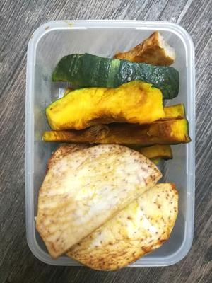【健康低脂】營(yíng)養(yǎng)雜糧雞肉南瓜炒飯的做法 步驟3