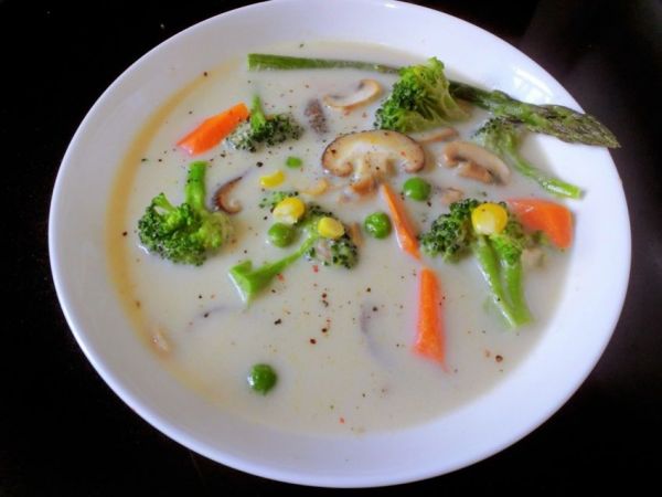 低脂時蔬豆?jié){湯