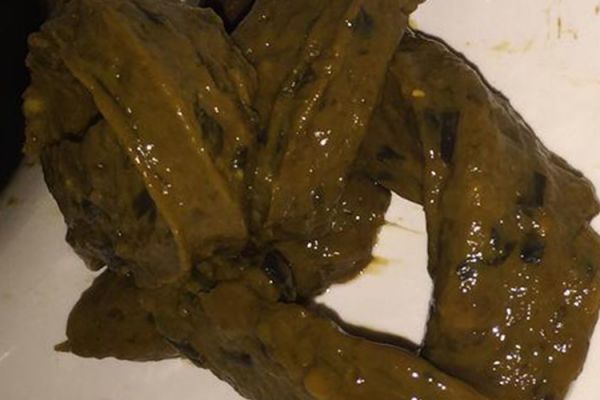 細(xì)扁條狀便