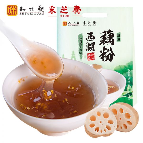 知味觀堅果桂花蓮子藕粉240g