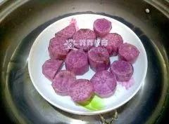 健康零食——果仁酸奶紫薯泥