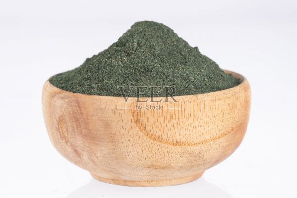 螺旋藻粉健康膳食補(bǔ)充劑照片攝影圖片