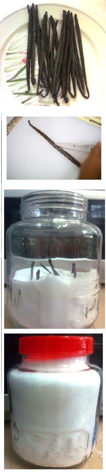 自己熏制凡尼拉香草豆糖做法