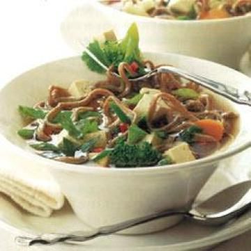 香草豆腐湯面做法