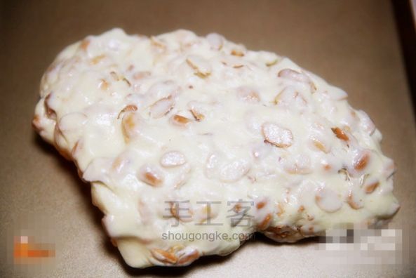 自制純天然健康手工牛軋?zhí)?第5步