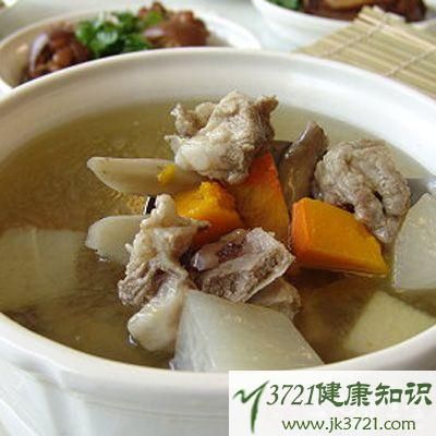鴨肉配山藥