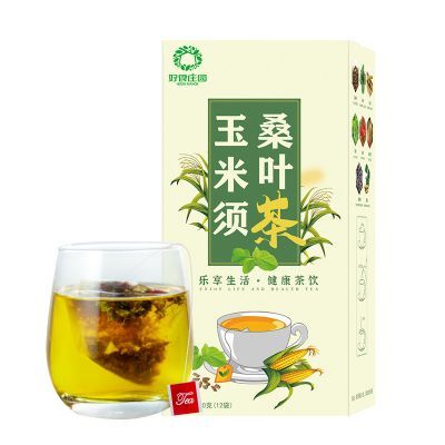 玉米須桑葉茶90g 12袋三角包葛根決明子牛蒡茶