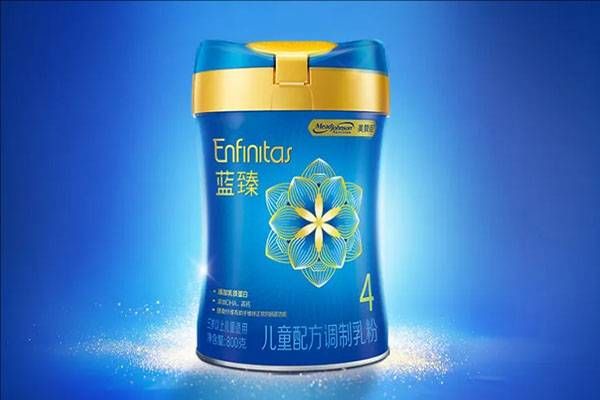 美贊臣奶粉DHA的添加量很高