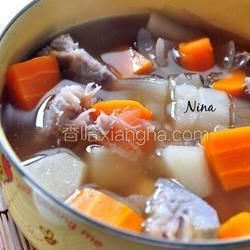 蔬菜瘦身湯的做法[圖]