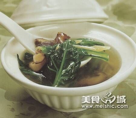 冬菇菠菜祛脂汤
