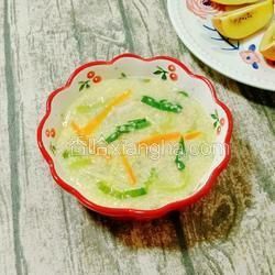 小米雞肉蔬菜粥的做法[圖]