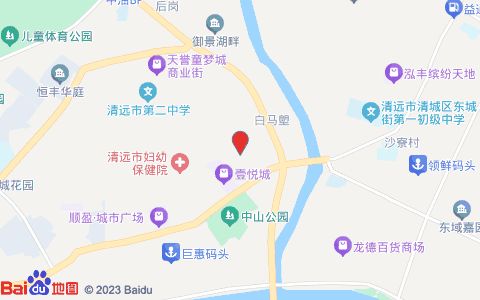 湖南華萊華萊健安化黑茶(和諧清城體驗(yàn)館)位置示意圖