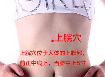 上脘穴--按揉為食道減負