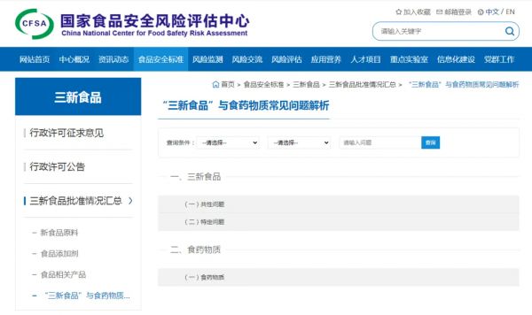 新食品,食用量,食品風險評估,使用量,使用范圍